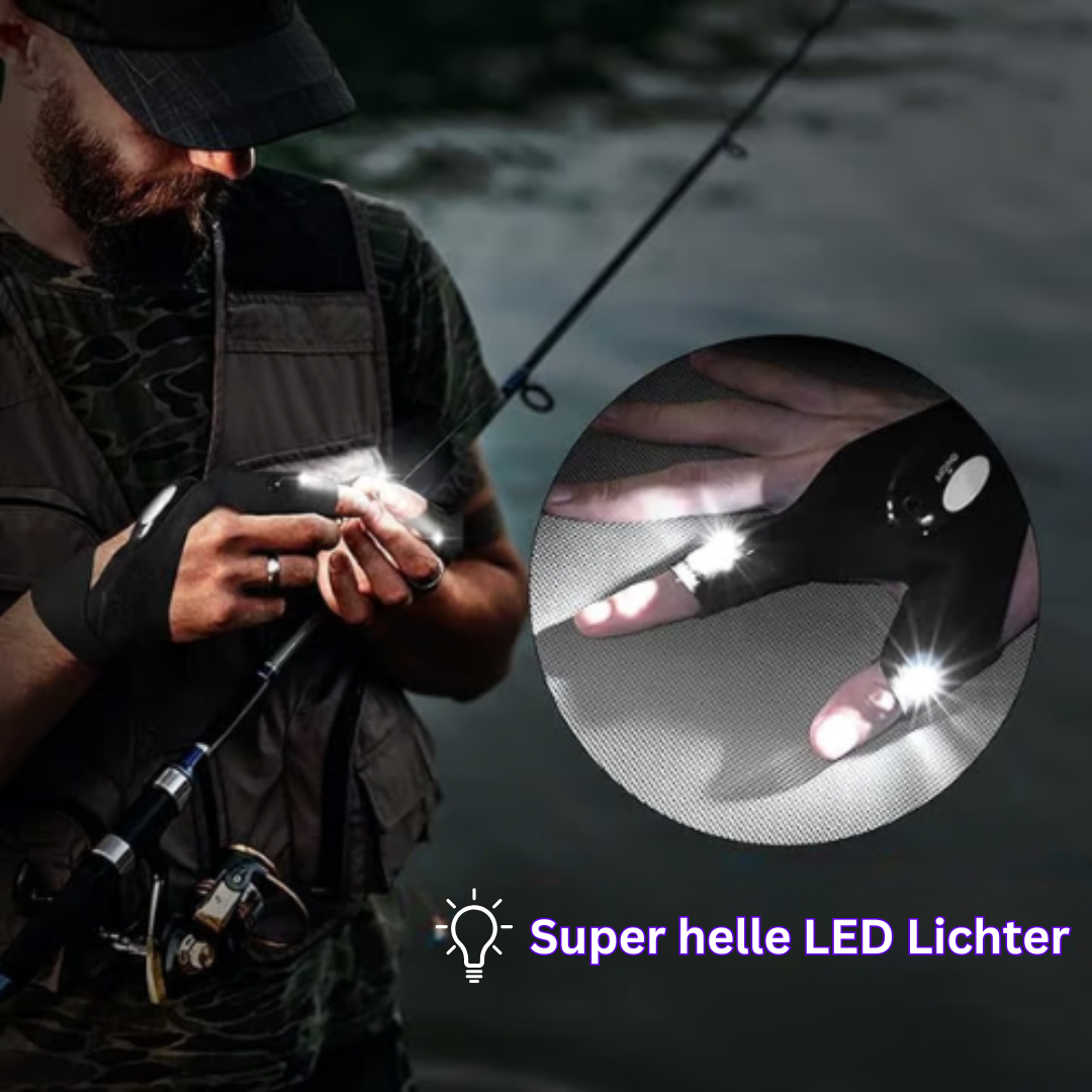 Wasserdichte LED Handschuhe